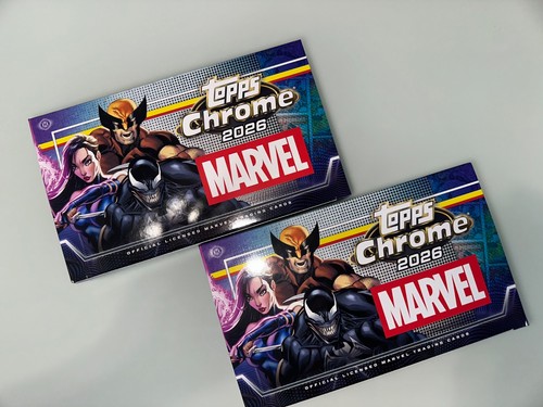 Topps chrome marvel 2026 - chrome,