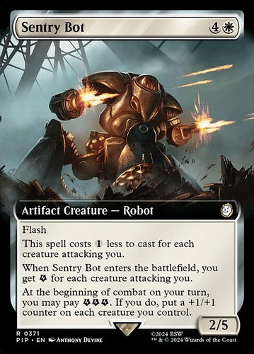 Magic mtg sentry bot - sentry,