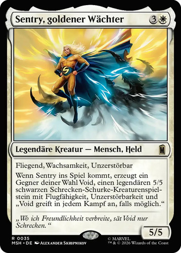 Magic the gathering mtg sentry - the,