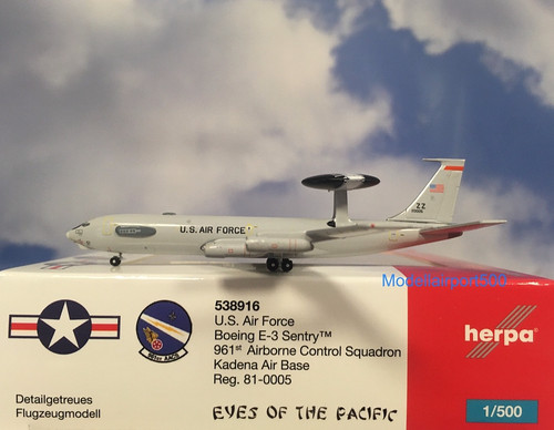 Herpa wings 500 boeing e - boeing, e-3