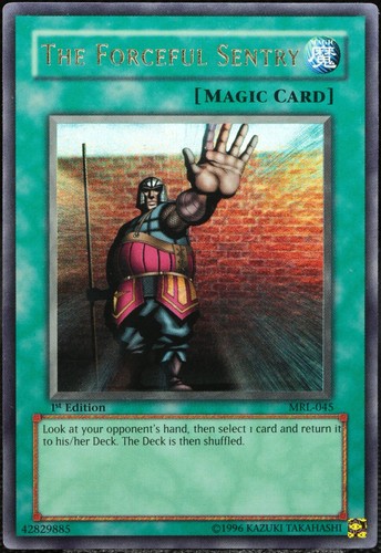 The forceful sentry - yu-gi-oh!,