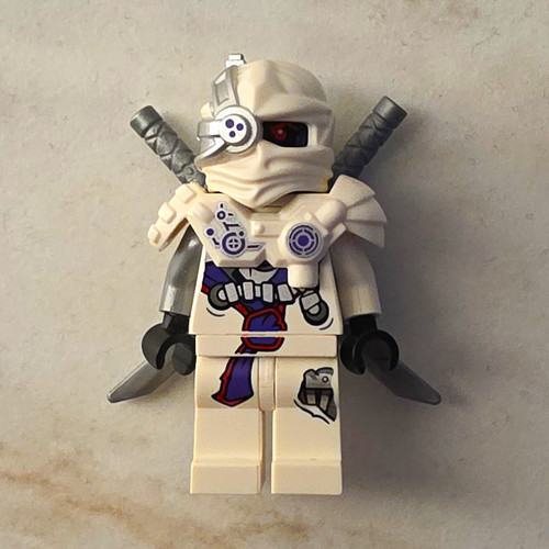 Lego ninjago white - white, nindroid